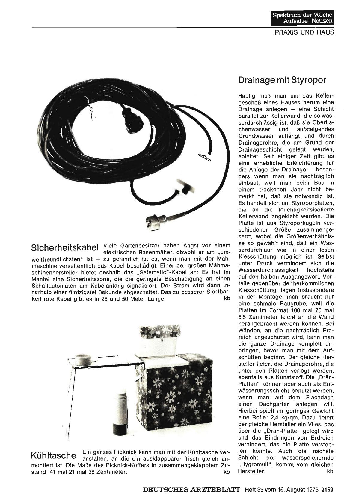 Vorschauseite 1: Drainage mit Styropor