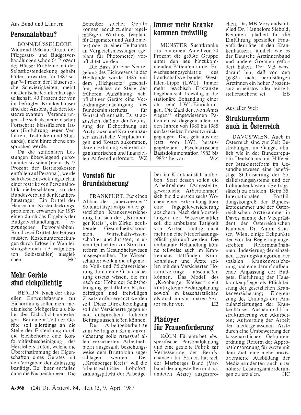 Vorschauseite 1: Vorstoß für Grundsicherung