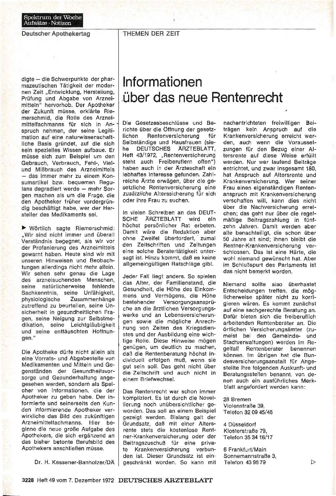 Vorschauseite 1: Informationen über das neue Rentenrecht