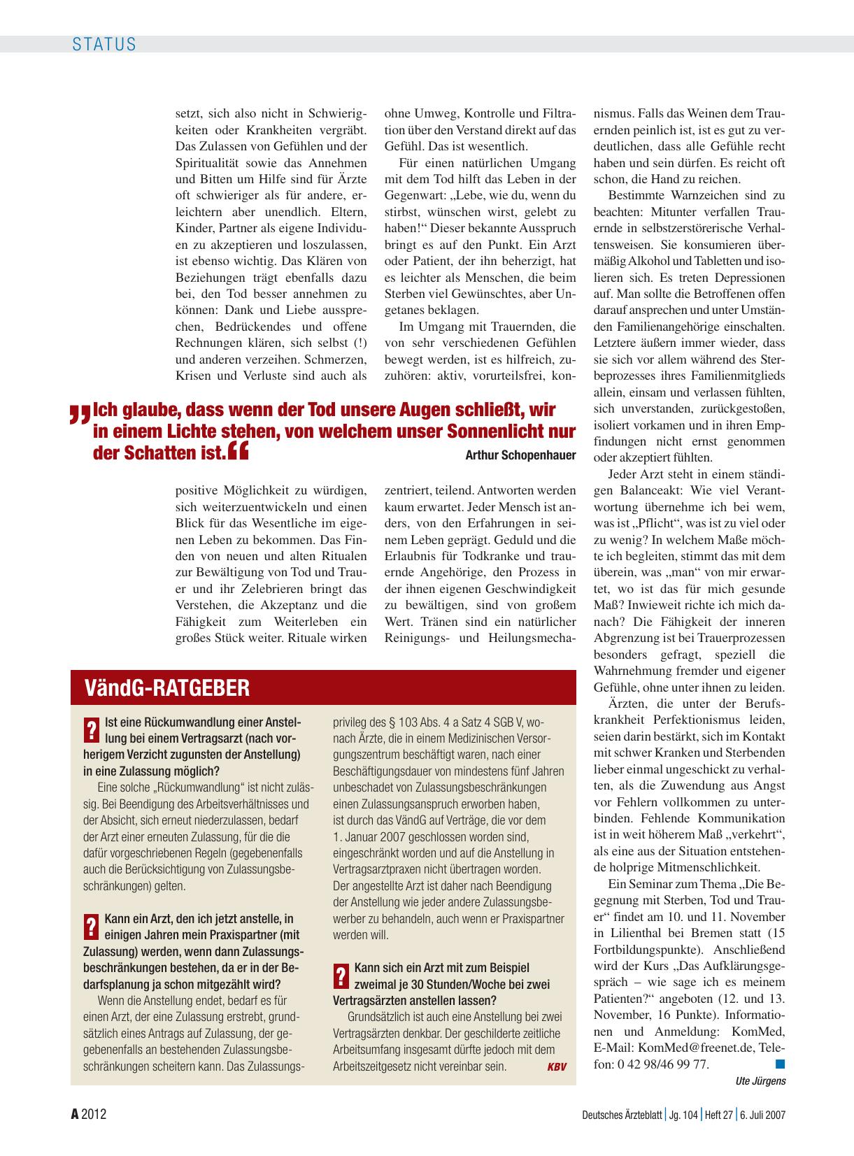 Vorschauseite 1: VändG-Ratgeber