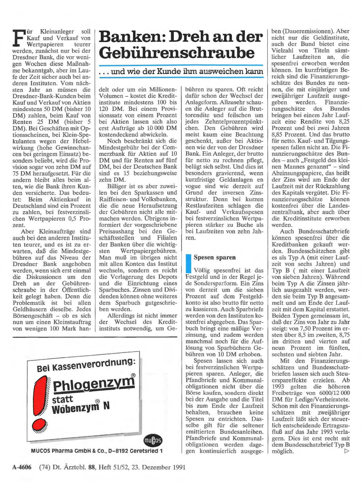 Vorschauseite 1: Banken: Dreh an der Gebührenschraube