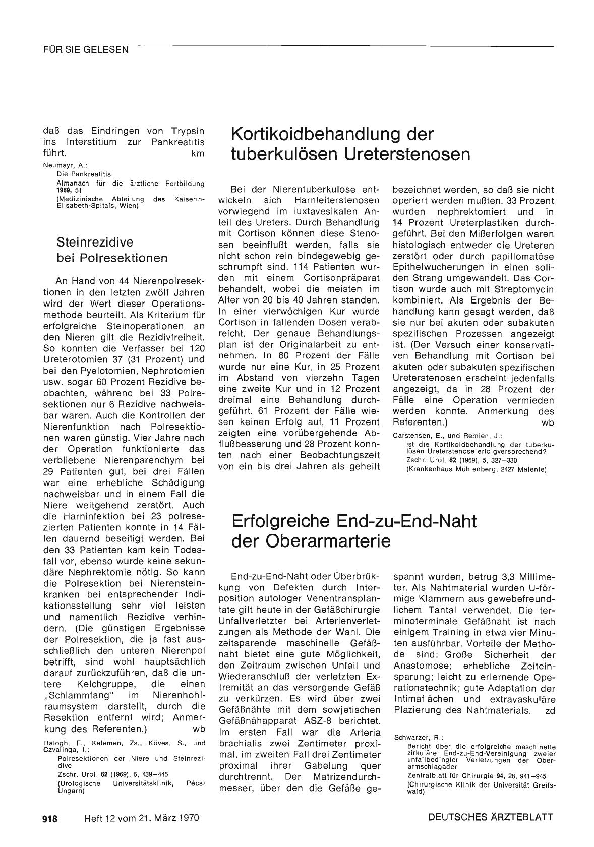 Vorschauseite 1: Steinrezidive bei Polresektionen