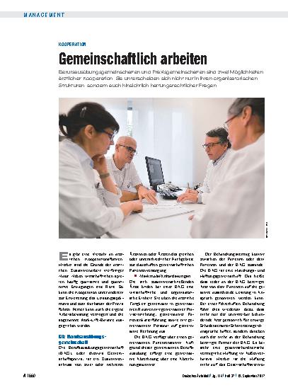 Vorschauseite 1: Kooperation: Gemeinschaftlich arbeiten