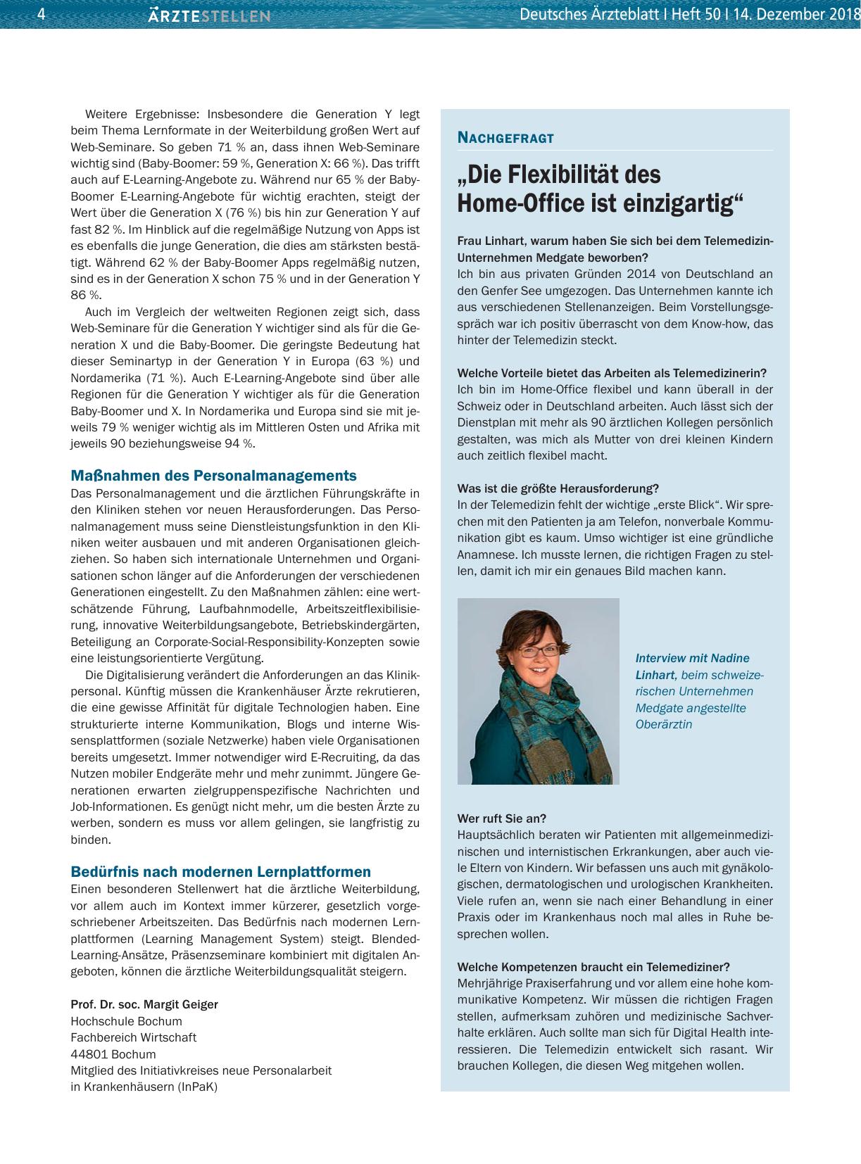 Vorschauseite 1: „Die Flexibilität des Home-Office ist einzigartig“