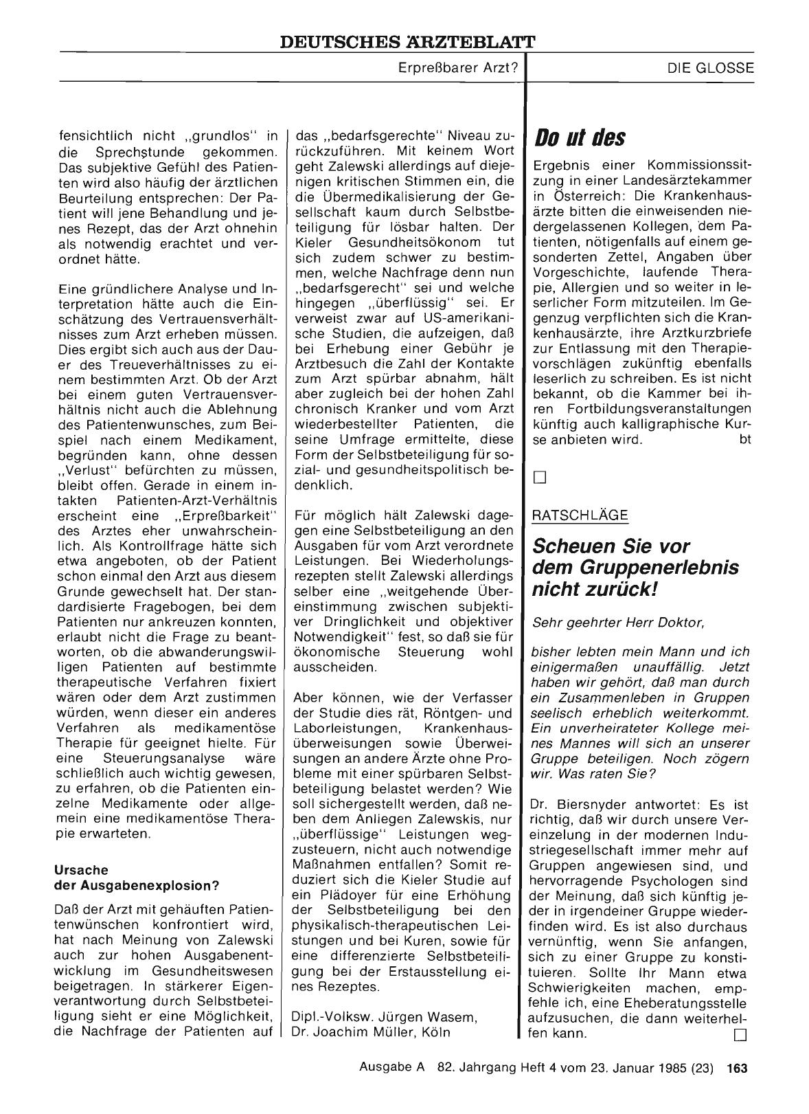 Vorschauseite 1: RATSCHLÄGE: Scheuen Sie vor dem Gruppenerlebnis nicht zurück!