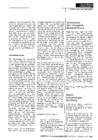 Vorschauseite 1: Gleichstrom bei neurogener Blasenlähmung