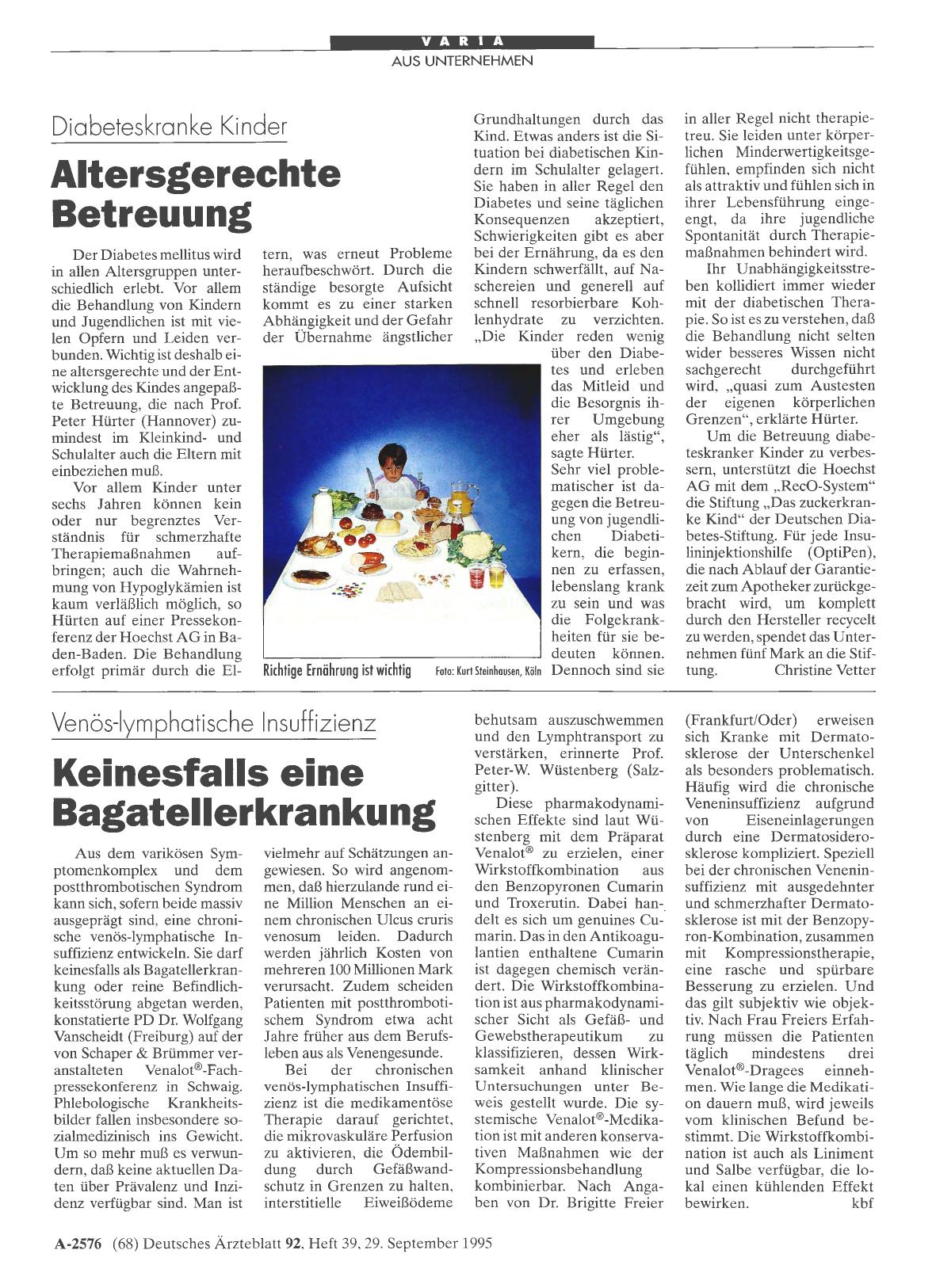 Vorschauseite 1: Venös-lymphatische Insuffizienz: Keinesfalls eine Bagatellerkrankung