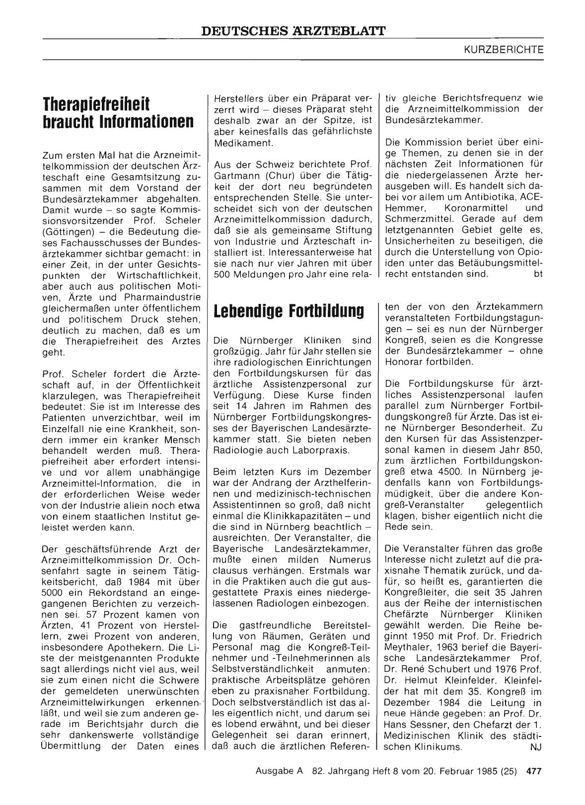Vorschauseite 1: Lebendige Fortbildung