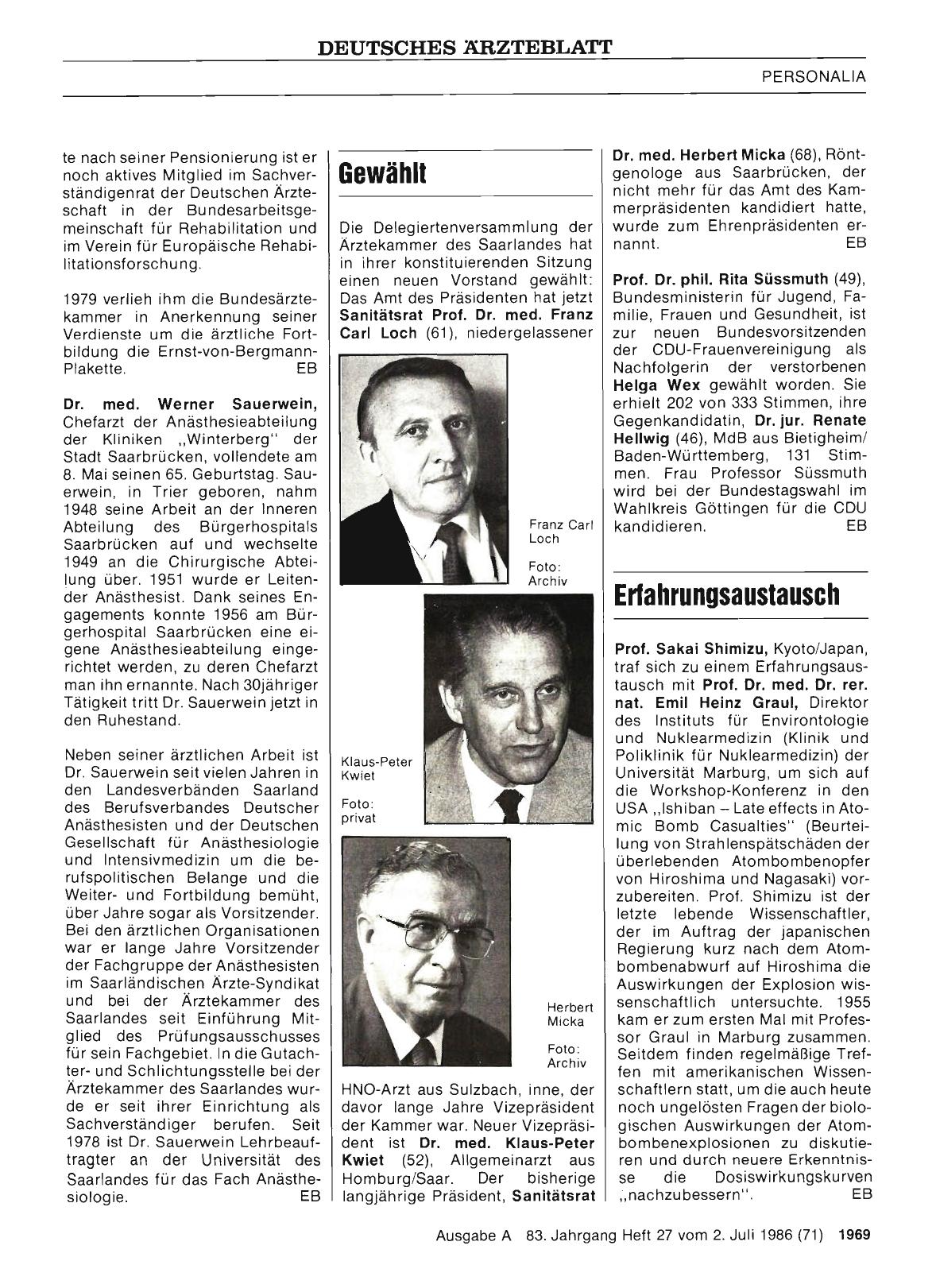 Vorschauseite 1: Erfahrungsaustausch