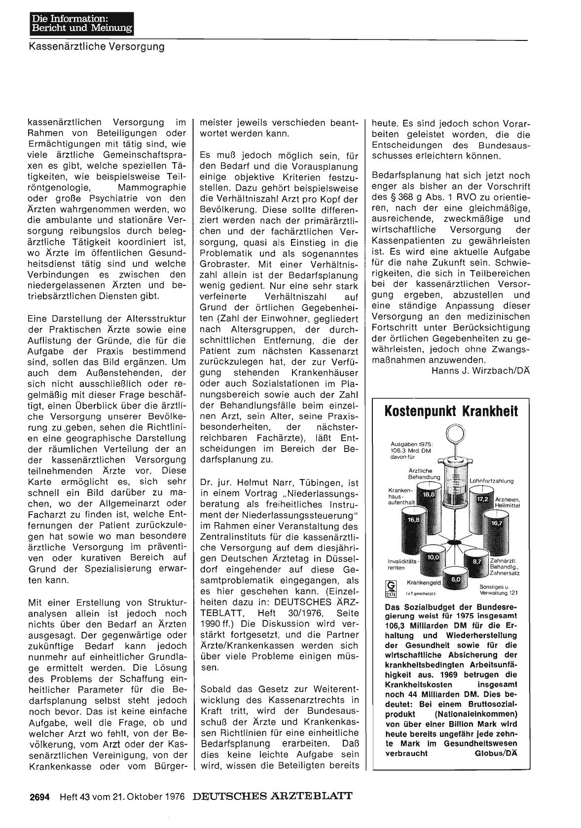 Vorschauseite 1: Kostenpunkt Krankheit