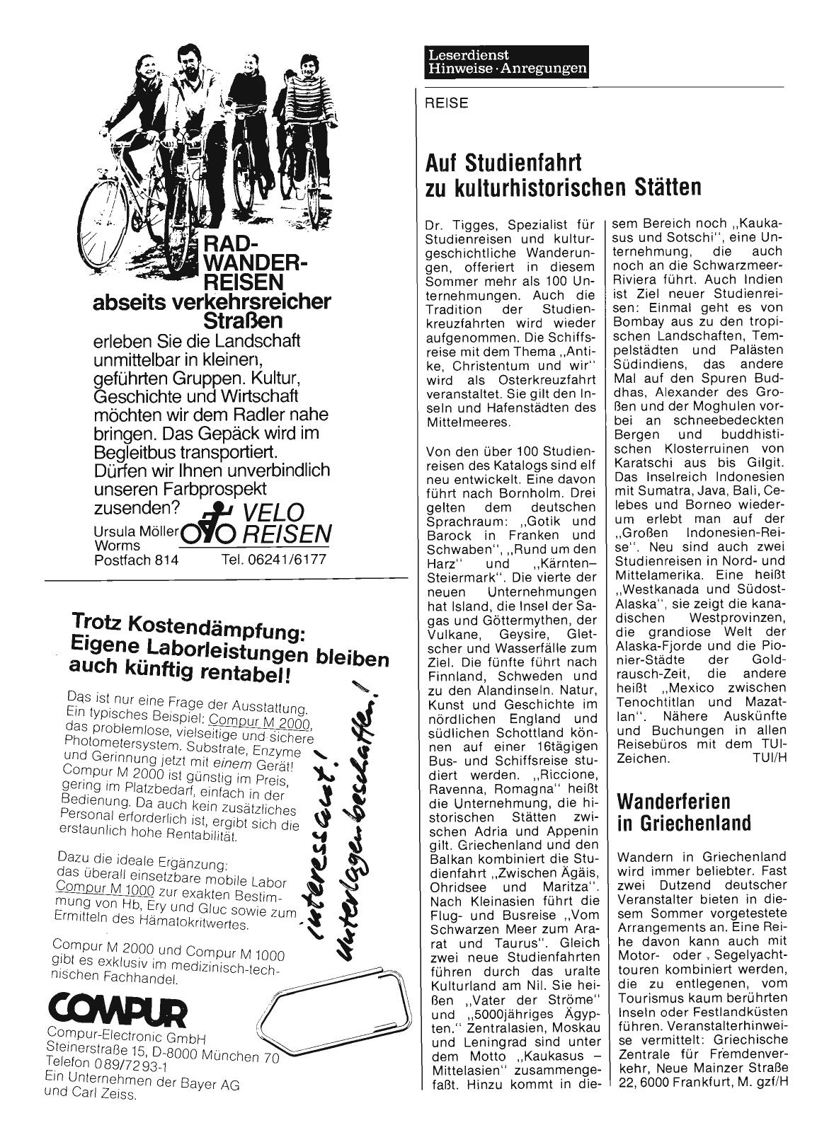 Vorschauseite 1: Auf Studienfahrt zu kulturhistorischen Stätten