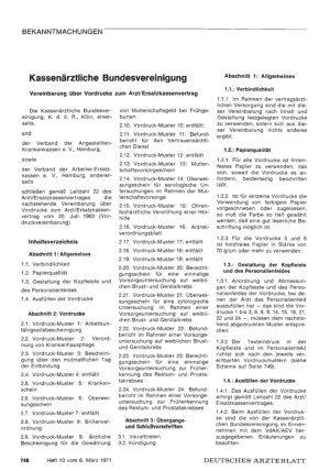 Vorschauseite 1: Kassenärztliche Bundesvereinigung
