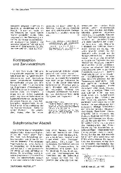 Vorschauseite 1: Subphrenischer Abszeß