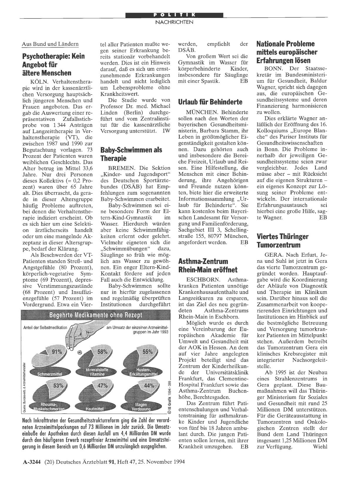 Vorschauseite 1: Asthma-Zentrum Rhein-Main eröffnet