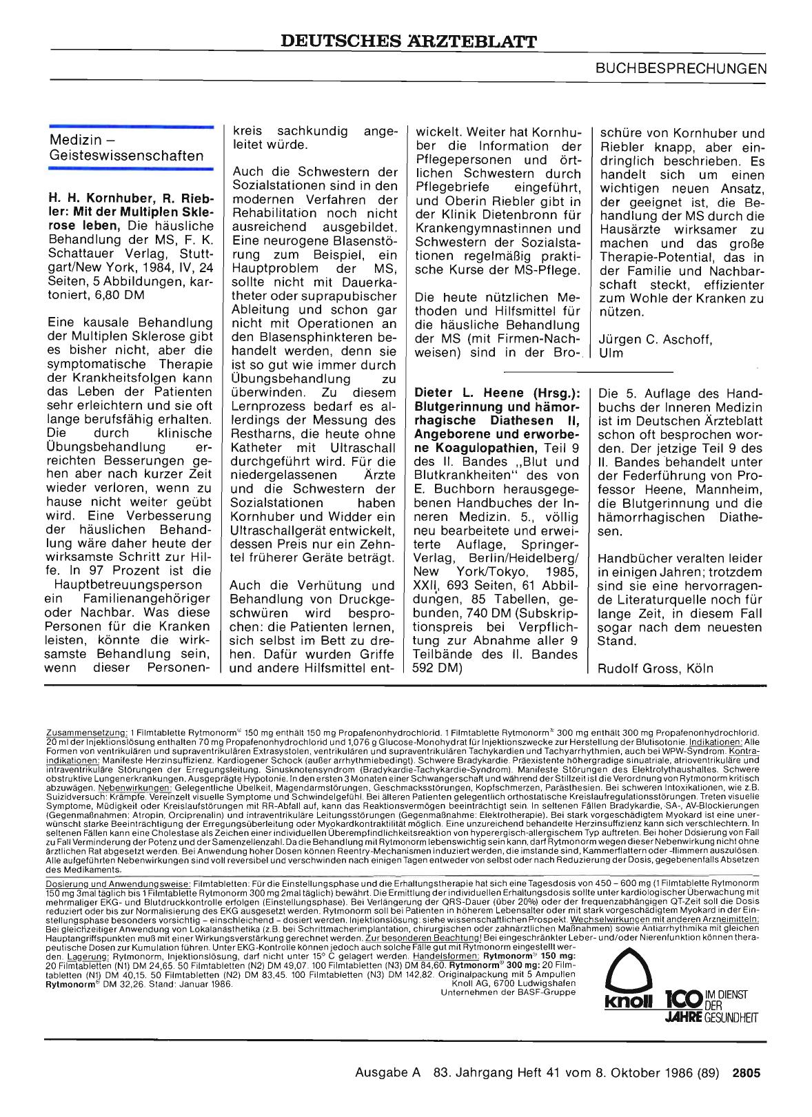 Vorschauseite 1: Medizin — Geisteswissenschaften: Dieter L. Heene (Hrsg. ): Blutgerinnung und hämorrhagische Diathesen II, Angeborene und erworbene Koagulopathien