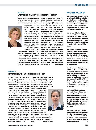 Vorschauseite 1: Aufgaben und Ämter