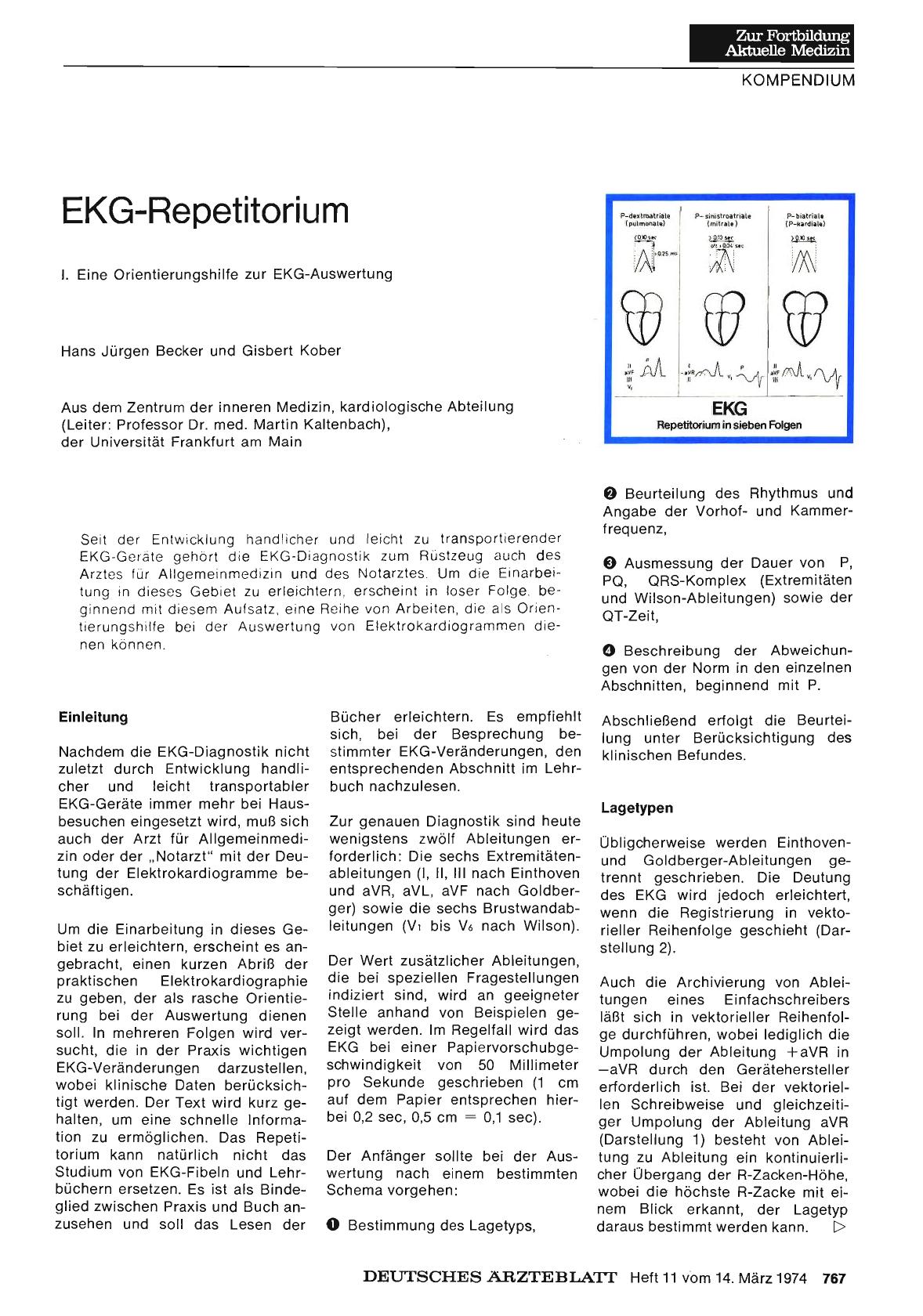 Vorschauseite 1: EKG-Repetitorium