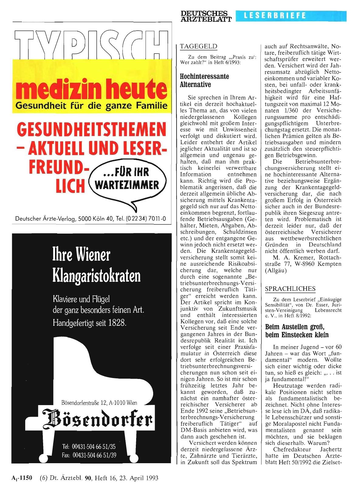Vorschauseite 1: TAGEGELD: Hochinteressante Alternative