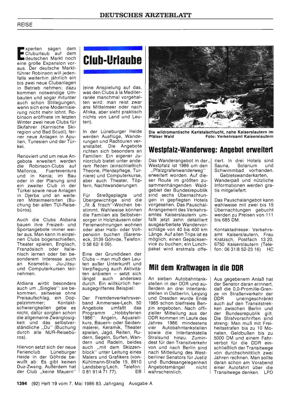 Vorschauseite 1: Westpfalz-Wanderweg: Angebot erweitert