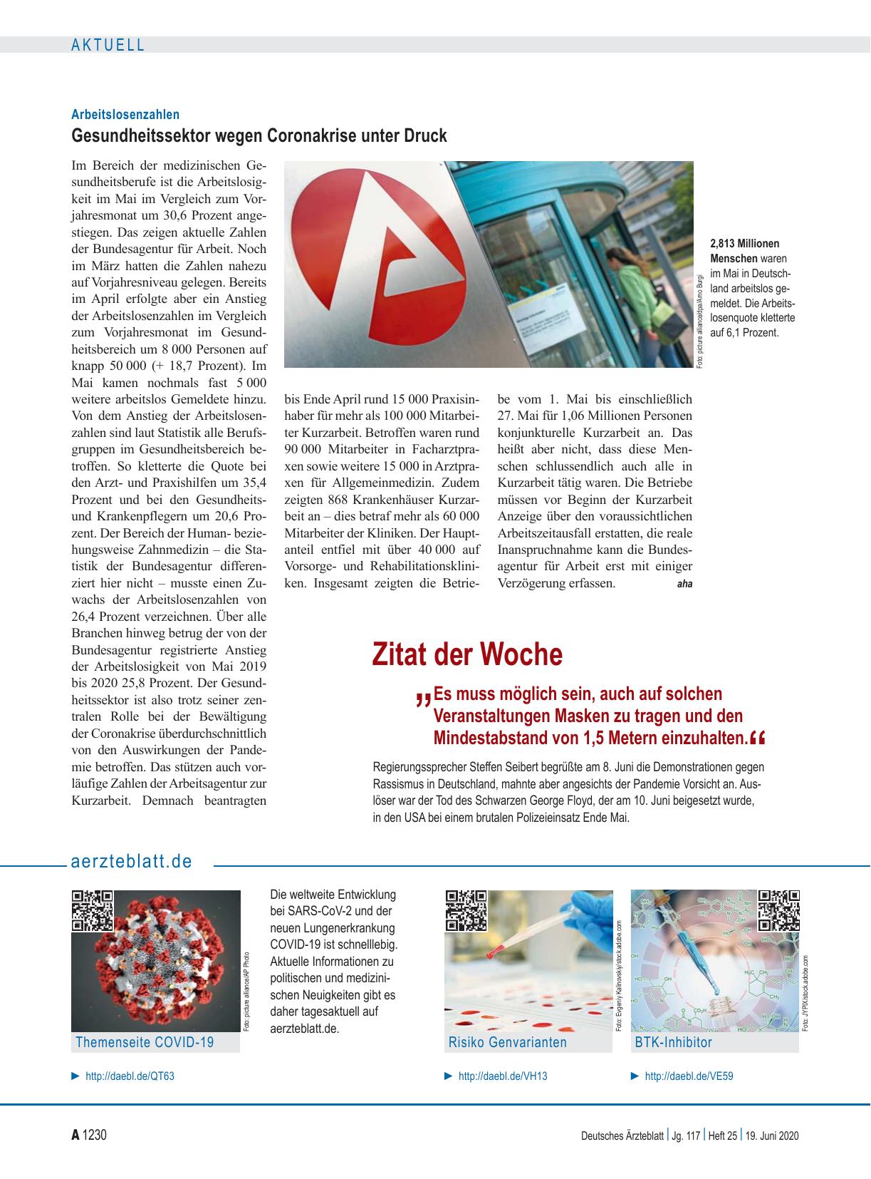Vorschauseite 1: aerzteblatt. de