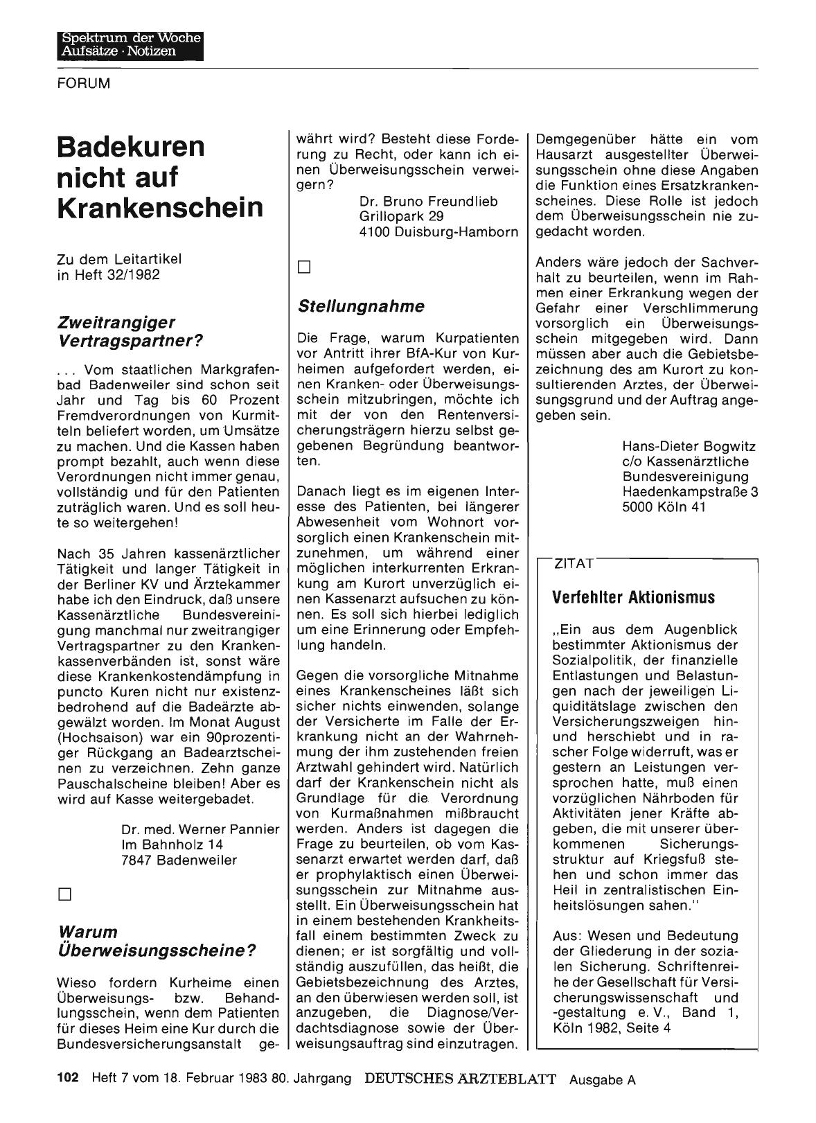 Vorschauseite 1: Badekuren nicht auf Krankenschein: Zweitrangiger Vertragspartner?