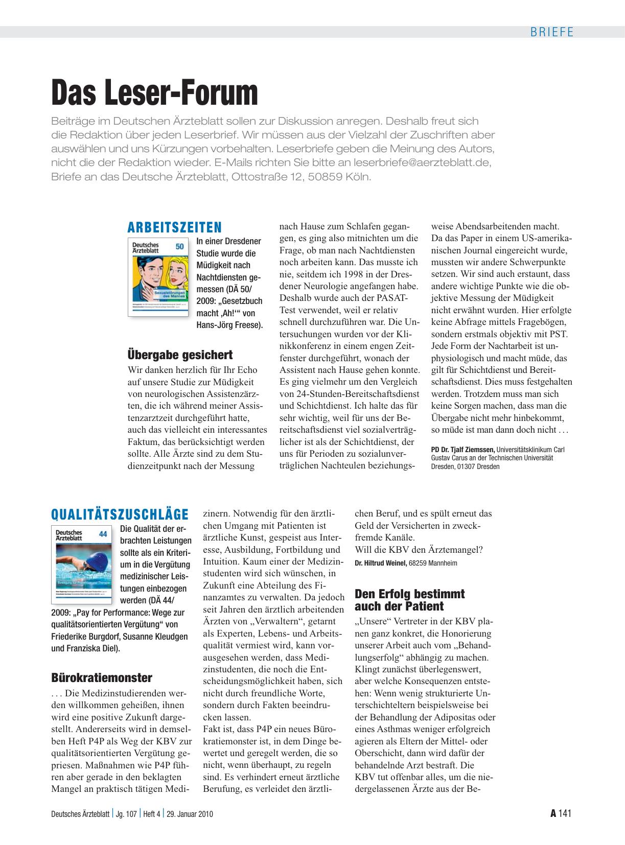 Vorschauseite 1: Qualitätszuschläge: Bürokratiemonster