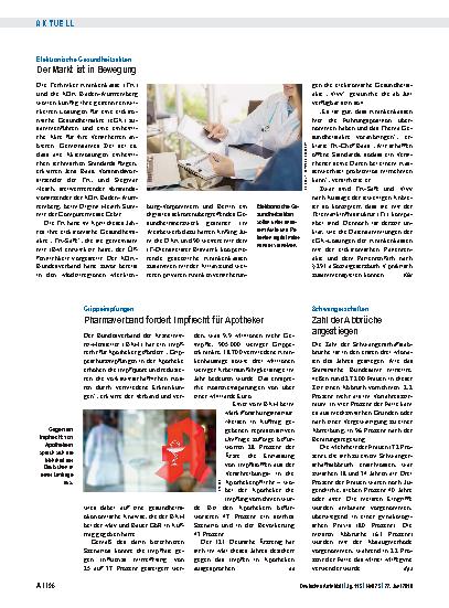Vorschauseite 1: Elektronische Gesundheitsakten: Der Markt ist in Bewegung