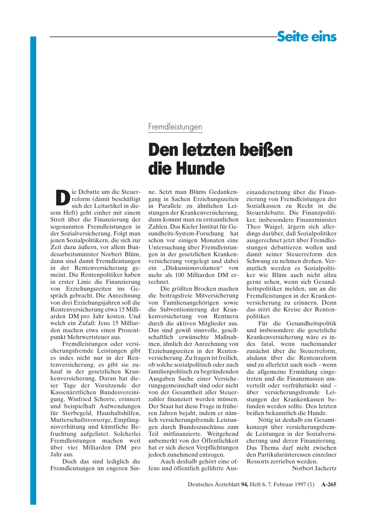 Vorschauseite 1: Fremdleistungen: Den letzten beißen die Hunde