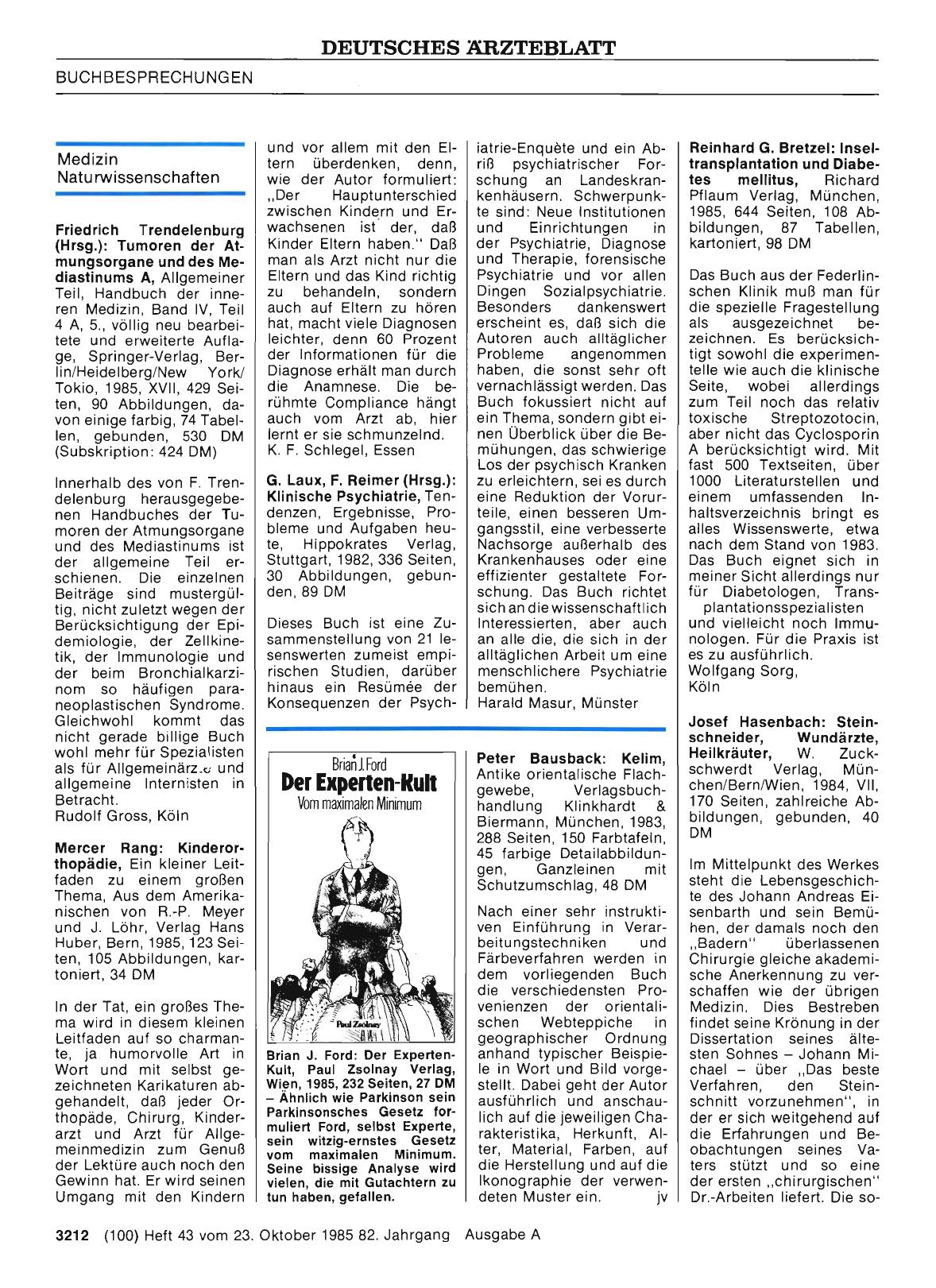 Vorschauseite 1: Peter Bausback: Kelim