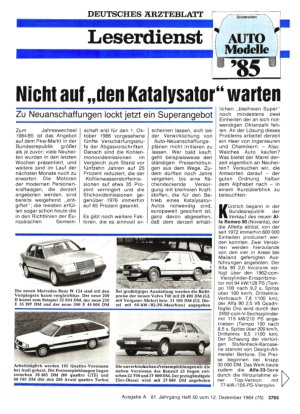 Vorschauseite 1: Nicht auf „den Katalysator“ warten: Zu Neuanschaffungen lockt jetzt ein Superangebot