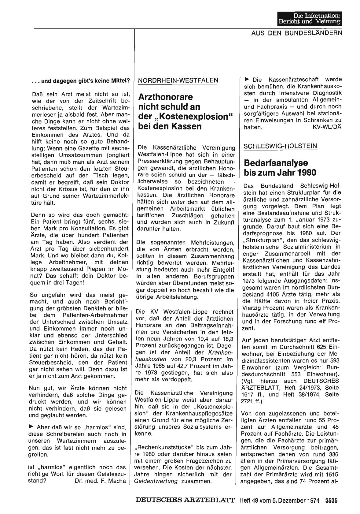 Vorschauseite 1: Schleswig-Holstein: Bedarfsanalyse bis zum Jahr 1980