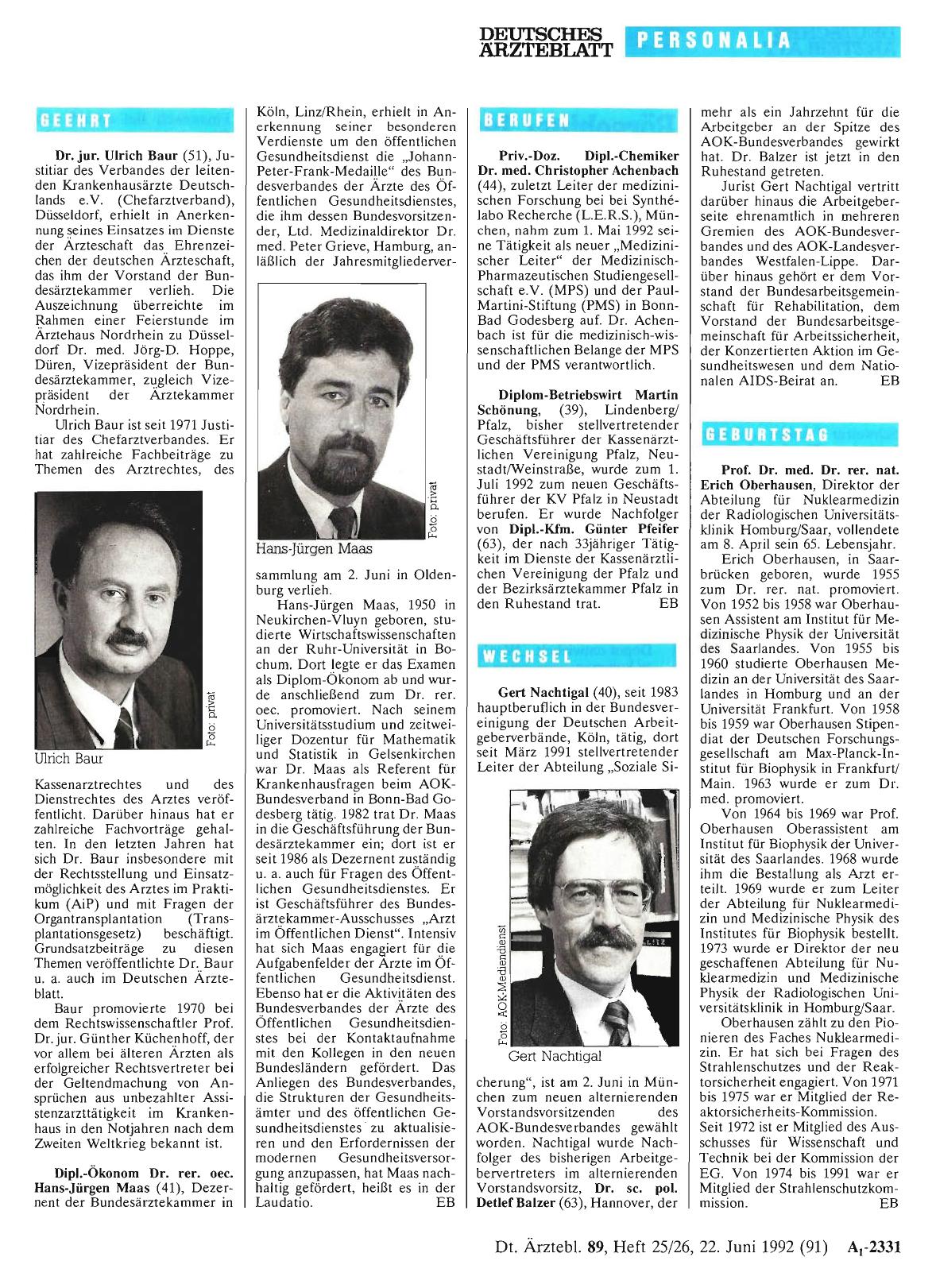 Vorschauseite 1: Berufen