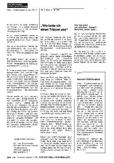 Vorschauseite 1: „Wie laste ich einen Tripper aus„