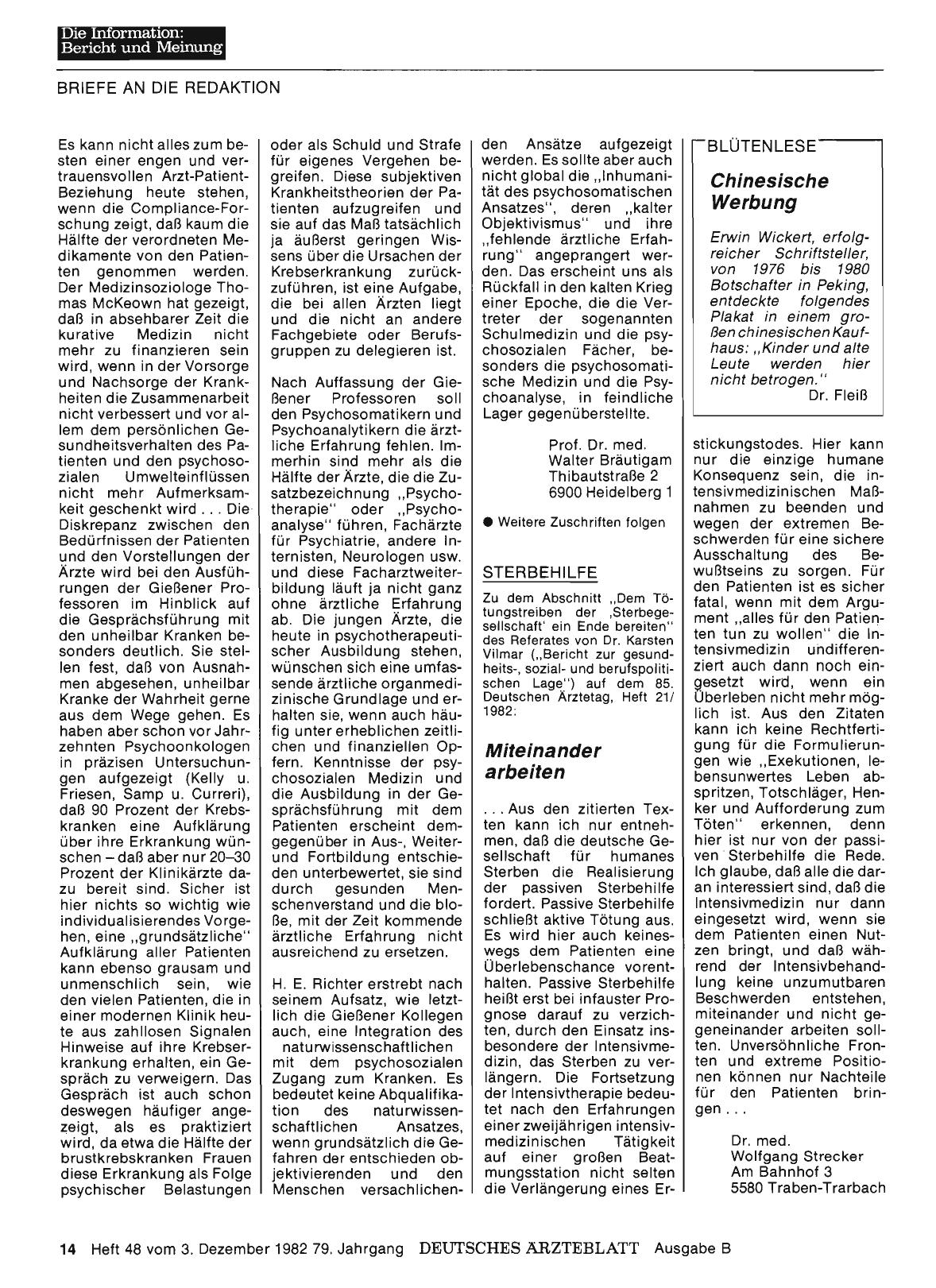 Vorschauseite 1: STERBEHILFE: Miteinander arbeiten