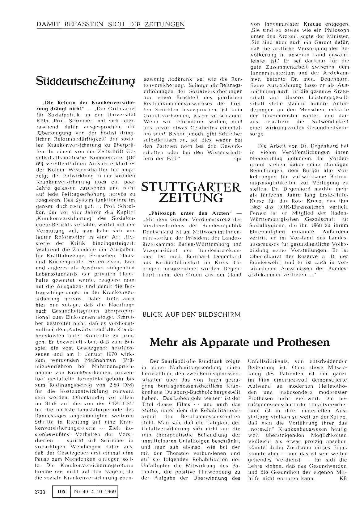 Vorschauseite 1: Mehr als Apparate und Prothesen