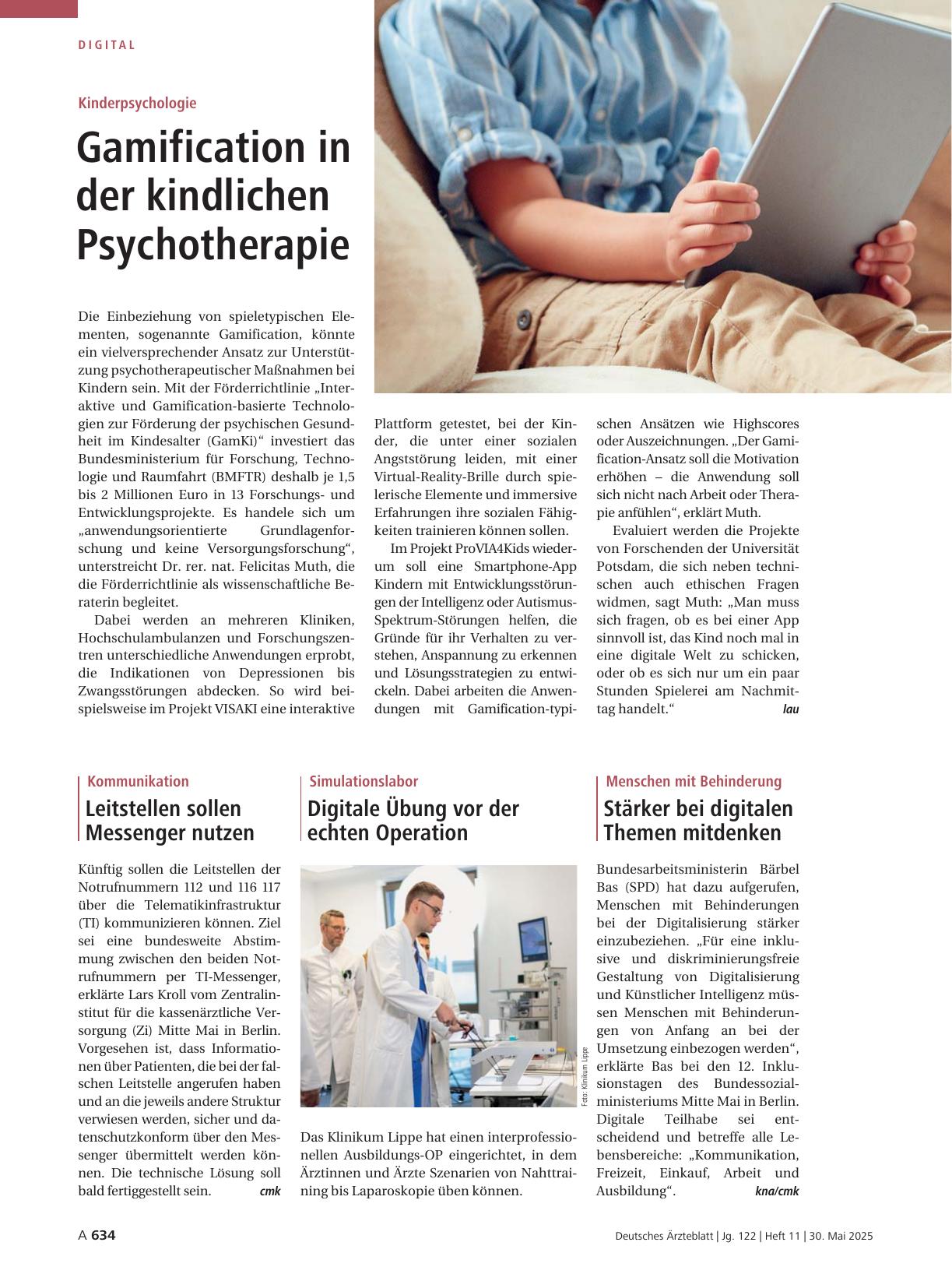 Vorschauseite 1: Simulationslabor: Digitale Übung vor der echten Operation