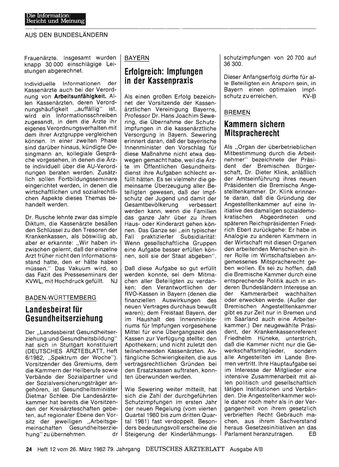 Vorschauseite 1: Bayern: Erfolgreich: Impfungen in der Kassenpraxis