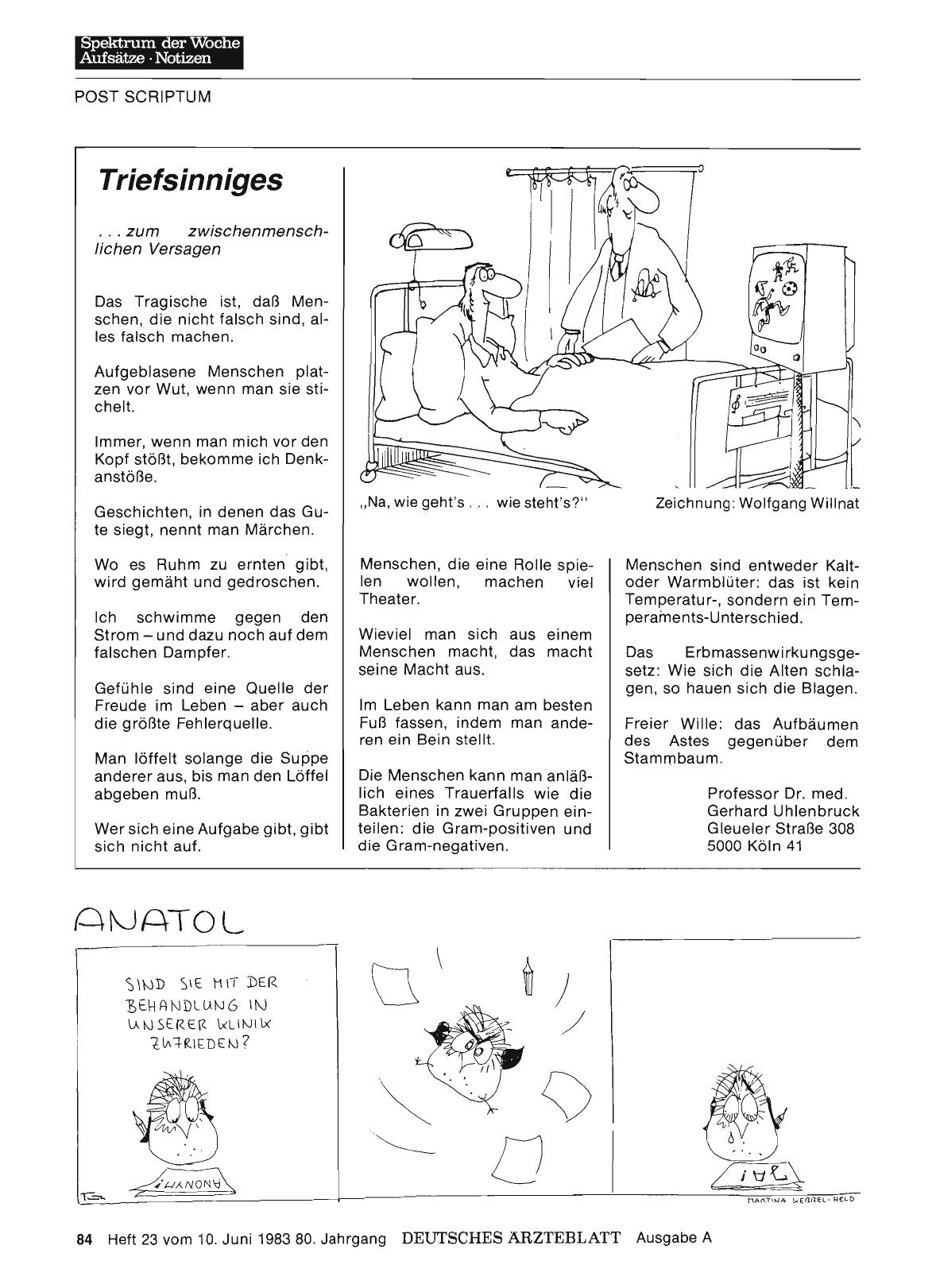 Vorschauseite 1: Triefsinniges