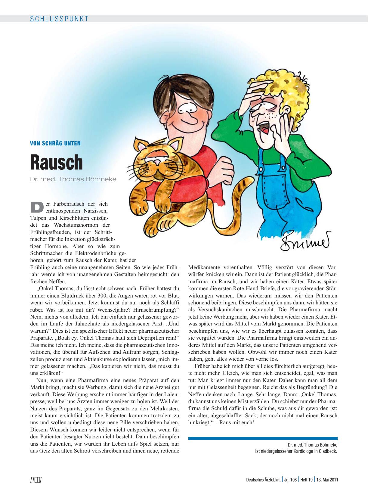 Vorschauseite 1: Von schräg unten: Rausch