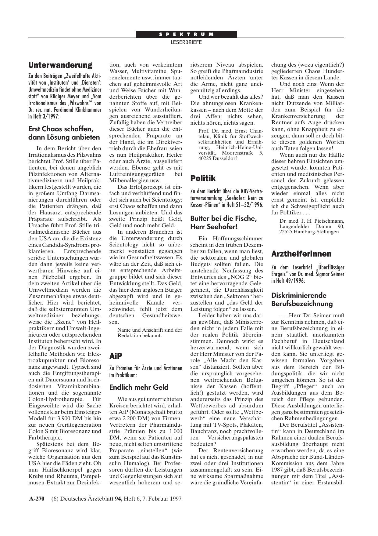 Vorschauseite 1: Politik: Butter bei die Fische, Herr Seehofer!