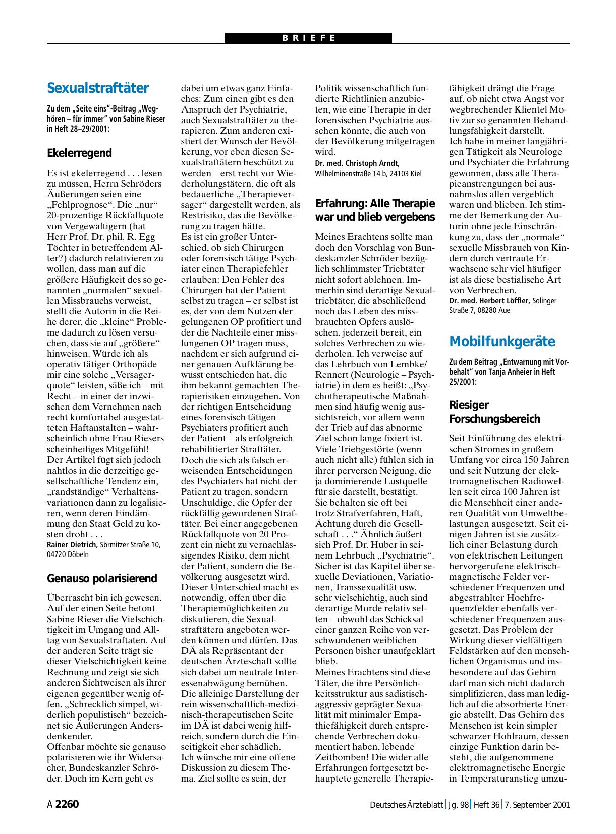 Vorschauseite 1: Mobilfunkgeräte: Riesiger Forschungsbereich