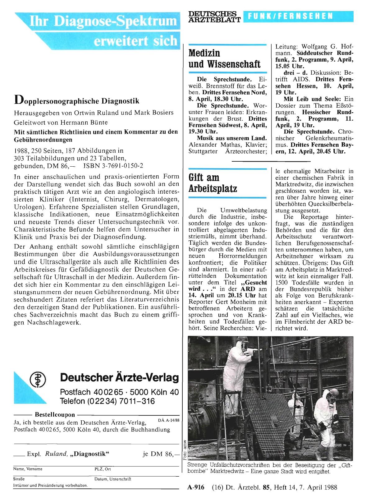Vorschauseite 1: Gift am Arbeitsplatz
