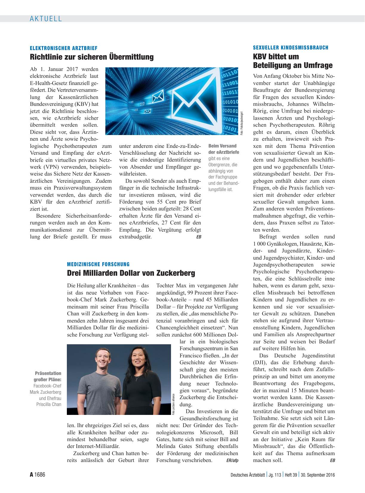 Vorschauseite 1: Elektronischer Arztbrief: Richtlinie zur sicheren Übermittlung