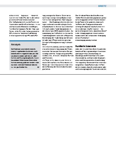 Vorschauseite 1: Gesundheitsberufe: Renaissance