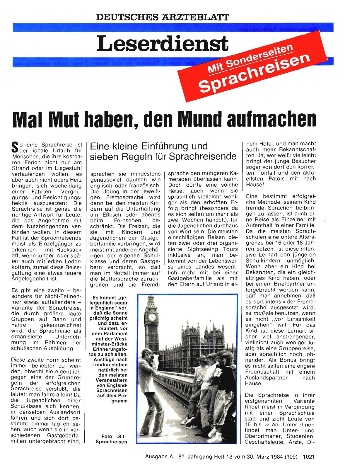 Vorschauseite 1: Mal Mut haben, den Mund aufmachen