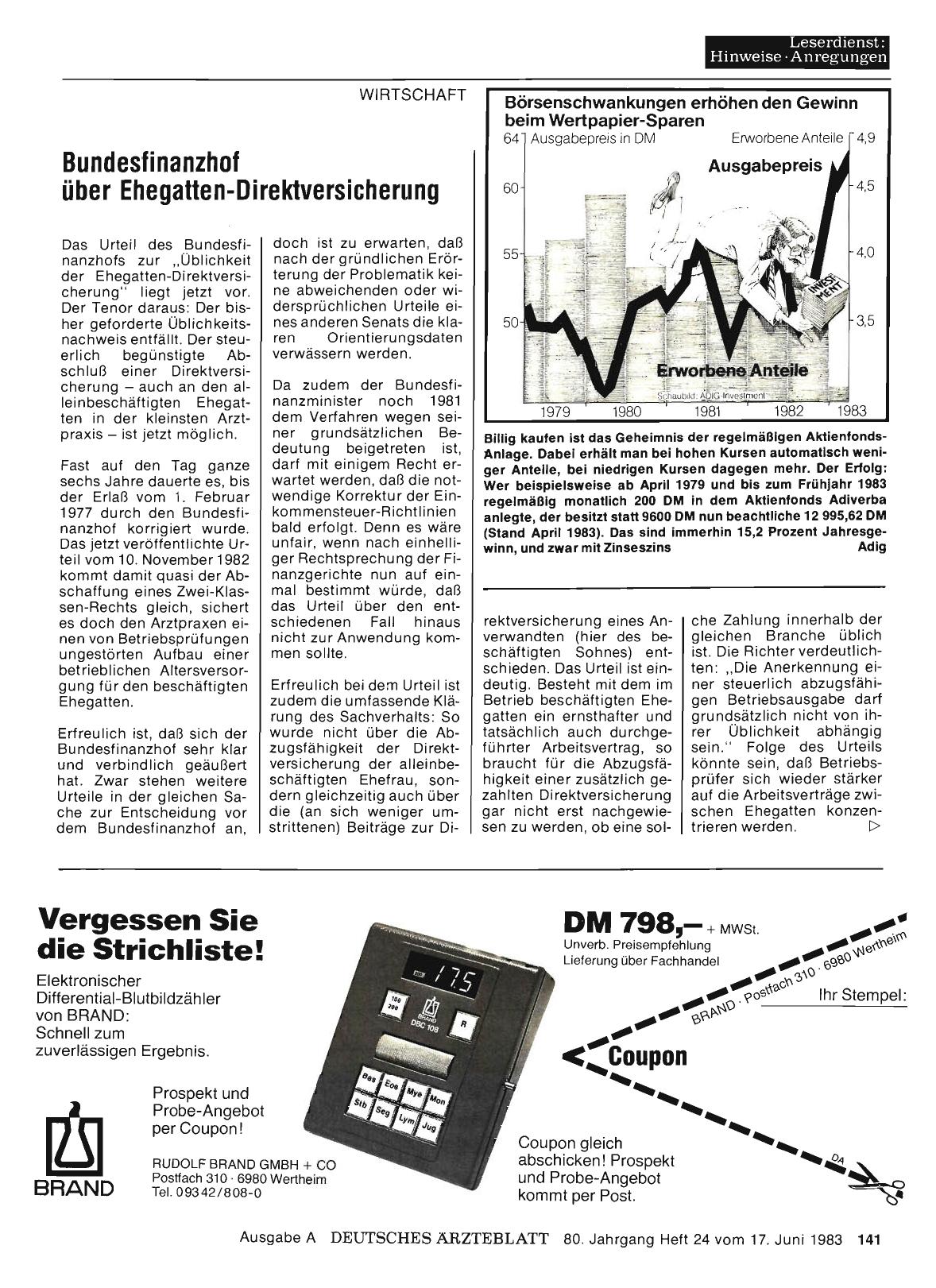 Vorschauseite 1: Bundesfinanzhof über Ehegatten-Direktversicherung