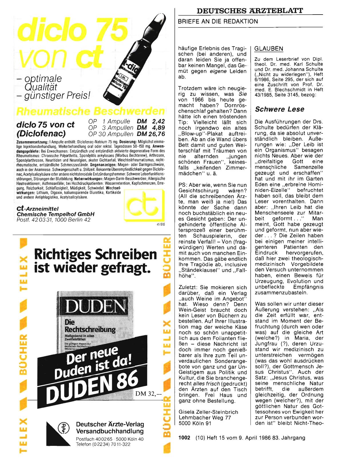 Vorschauseite 1: GLAUBEN: Schwere Lese