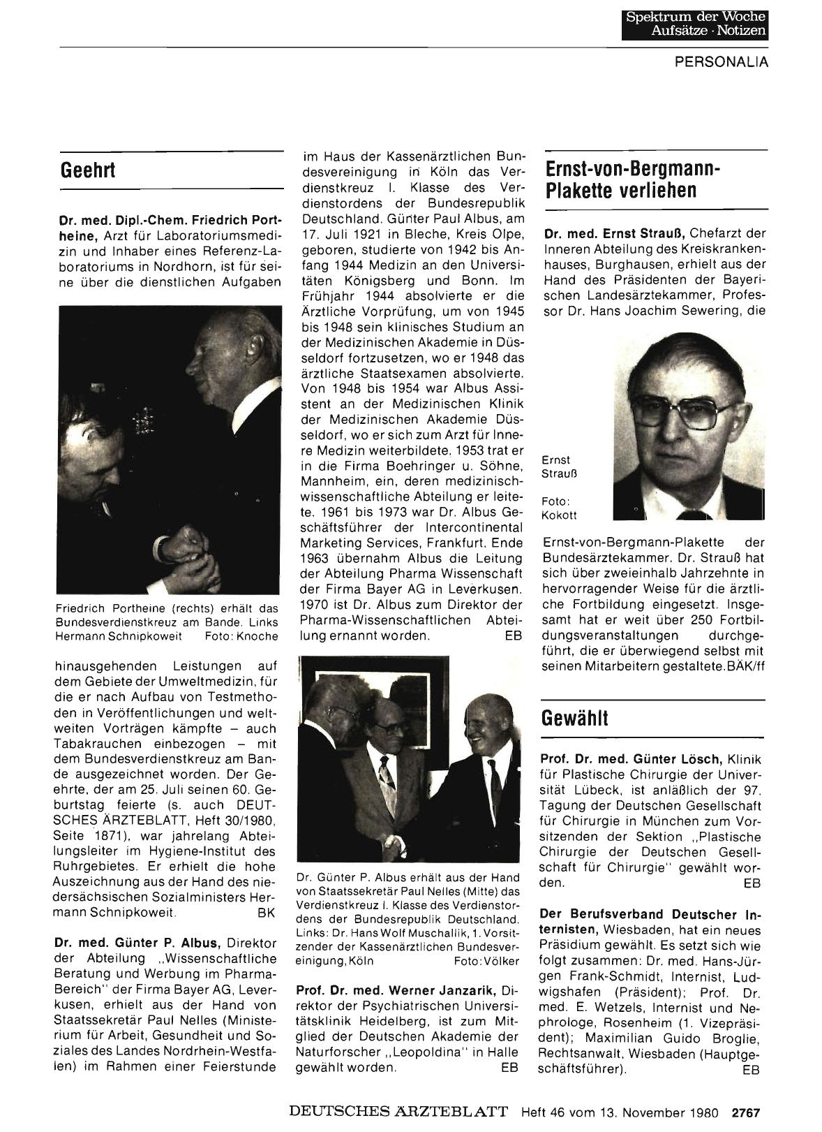 Vorschauseite 1: Geehrt