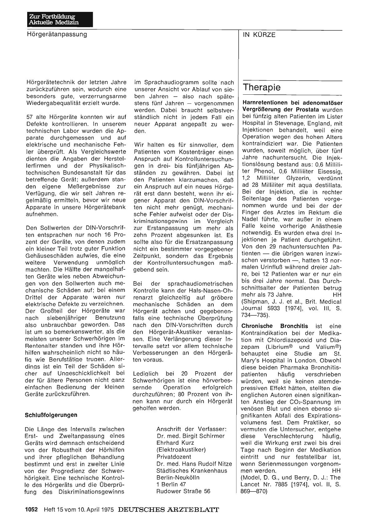 Vorschauseite 1: Therapie