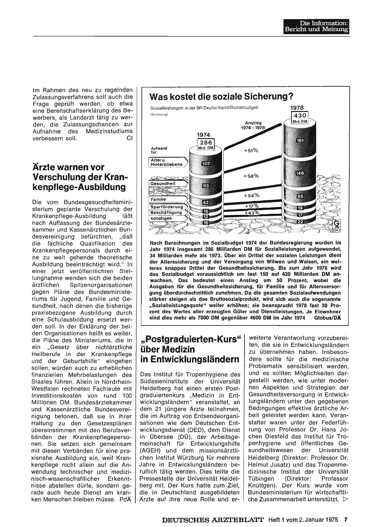 Vorschauseite 1: Ärzte warnen vor Verschulung der Krankenpflege-Ausbildung